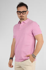 Polo Mezza Manica 100% Cotone Piquet | 2 per €40 | Rosa 26