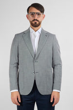 Giacca Occhio di Pernice | Blu