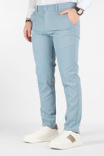 Pantalone Capri Active No Stiro NS07 | 2 per €60 | Celeste