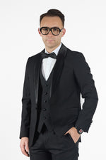 Basic Tuxedo with Vest | Black