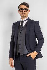 Abito Petto a Lancia Lavorato 819 | Blu