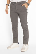 Pantalon semi-slim basique 007 | 2 pour 40 € | Gris