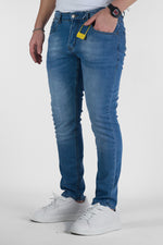 Jeans Basic Capri Ultra Light Chambray Chiaro | 2 per €50 | 0329