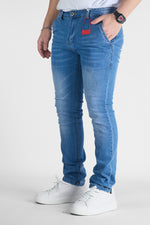 Jeans Basic Tasca America Elasticizzato | 2 per €50 | 0323