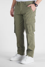 Pantalon cargo slim | 2 pour 50 € | Gris
