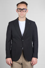Stretch Jersey Jacket | Black