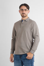 Polo M/L Jersey di Cotone 66481 | 2 per €50 | Grigio 97