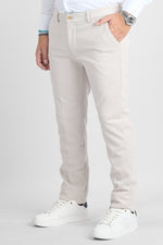 Pantalone Effetto Lana Slim 101P | 2 per €60 | Beige