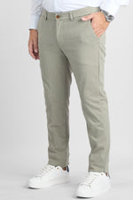 Pantalone Effetto Lana Slim 101P | 2 per €60 | Verde