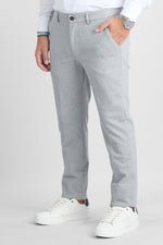 Pantalone Effetto Lana Slim 101P | 2 per €60 | Grigio