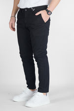 Pantalone Capri Basic in Cotone 009 | 2 per €50 | Nero