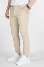 Basic Cotton Capri Pants 009 | 2 for €50 | Cappuccino
