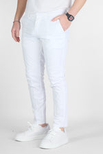 Basic Cotton Capri Pants 009 | 2 for €50 | White