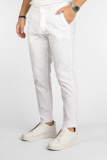 Pantalon Capri piqué 008 | 2 pour 40 € | Blanc 3