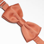 Nœud papillon de couleur unie | Corail