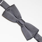 Solid Color Bow Tie | Dark Grey