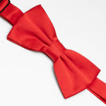 Noeud papillon de couleur unie | Rouge