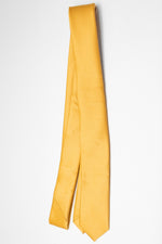Cravate de couleur unie | Or