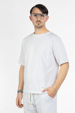 Felpa in Cotone Girocollo Mezza Manica | 2 Per €20 | Bianco 16