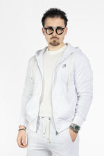 Cotton Zip Up Hoodie | 2 For €40 | White 16