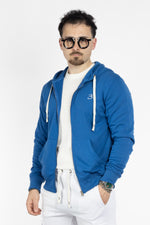 Felpa in Cotone con Zip e Cappuccio | 2 Per €40 | Avion 9