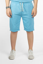 Pantaloncino Tuta in Cotone | 2 Per €20 | Celeste 33