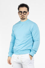 Sweat-shirt ras du cou en coton | 2 pour 40 € | Céleste 33