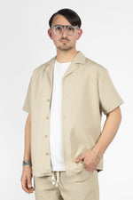 Coordinato in Tessuto Rigato Oversize | 2 per €40 | Beige 45