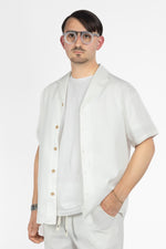 Coordinato in Tessuto Rigato Oversize | 2 per €40 | Bianco 16