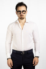 Camicia No Stiro Slim Effetto Lino 5207 | Champagne 1