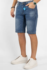 Bermuda Di Jeans Gamba Morbida | Lavaggio B0318