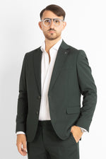 Abito Due Bottoni Basic | Verde