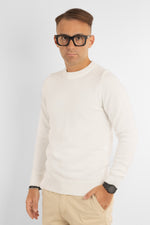 Maglione Morbido Girocollo 31154 | 2 per €50 | Bianco