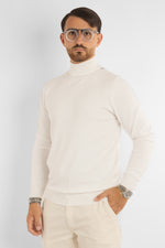 Pullover Lupetto Basic Slim | 2 per €40 | Bianco