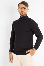 Pullover Lupetto Basic Slim | 2 per €40 | Blu