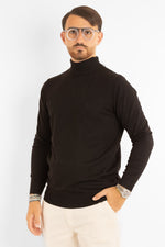Pullover Lupetto Basic Slim | 2 per €40 | Nero