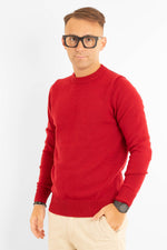 Maglione Morbido Girocollo 31154 | 2 per €50 | Bordeaux