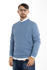 Pull col rond côtelé style grand-mère 104 | 2 pour 40 € | Avion