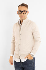 Cashmere Blend Button-Up Cardigan 2377 | 2 for €60 | Cream