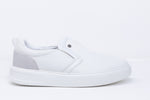 Baskets mocassins tissées 103 | Blanches