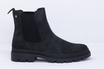 Bottine effet nubuck 106 | Noire