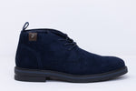 Suede-Effect Ankle Boots 108 | Blue
