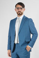 Abito Due Bottoni Basic | Denim