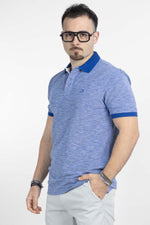 Polo Manches Courtes Coton Flammé 15312 | 2 pour 40 € | Bleu Clair