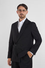 Abito Doppio Petto 2 Bottoni Baggy | Nero