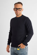 Pullover Girocollo Chicco di Riso 1469 | 2 per €50 | Blu