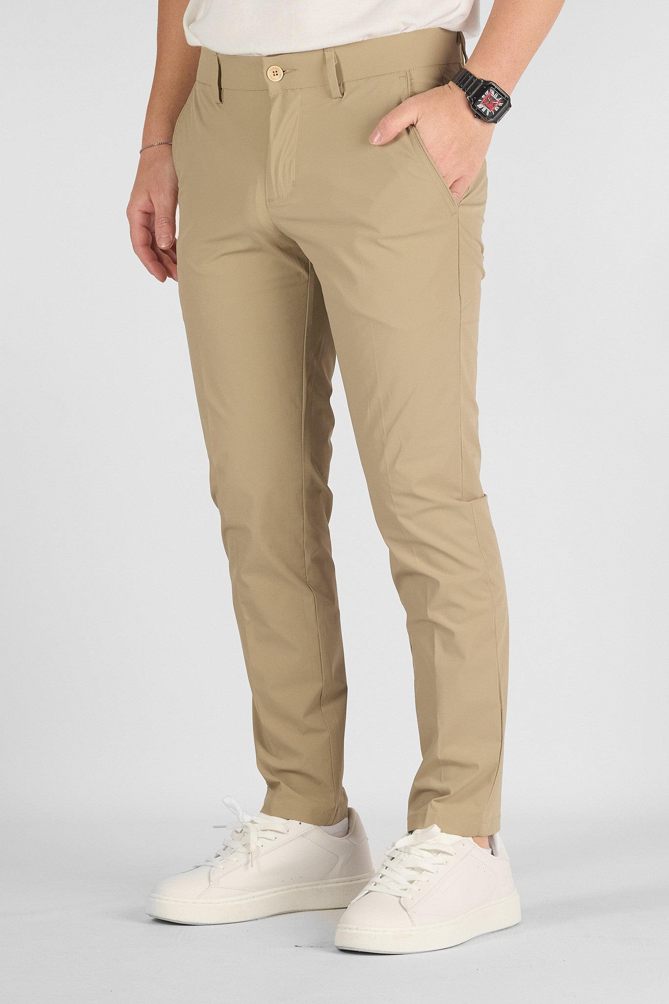 Pantalone Capri Active Super Light No Stiro NS08 | 2 per €60 | Beige 6