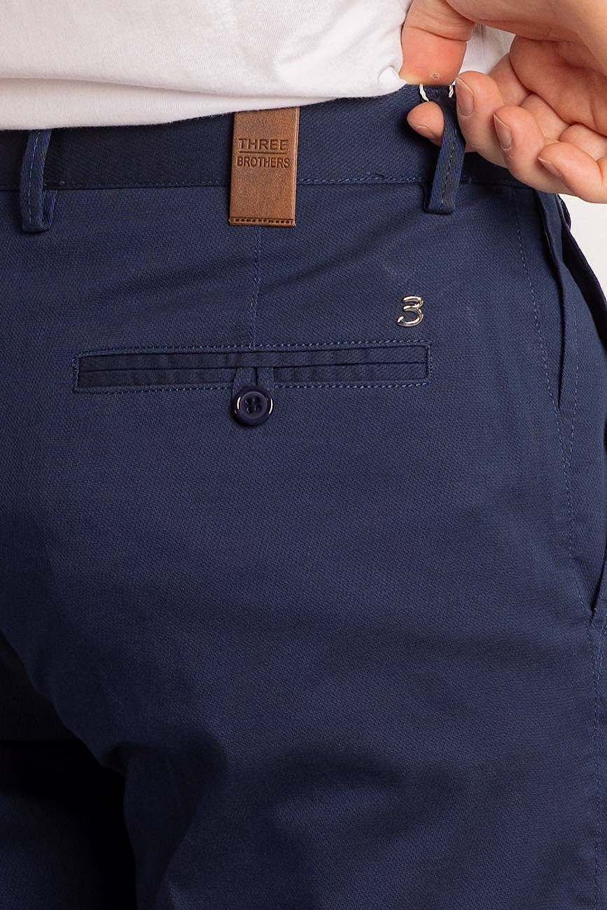 Pantalón clásico <tc>"75% de descuento en el segundo"</tc> | Azul