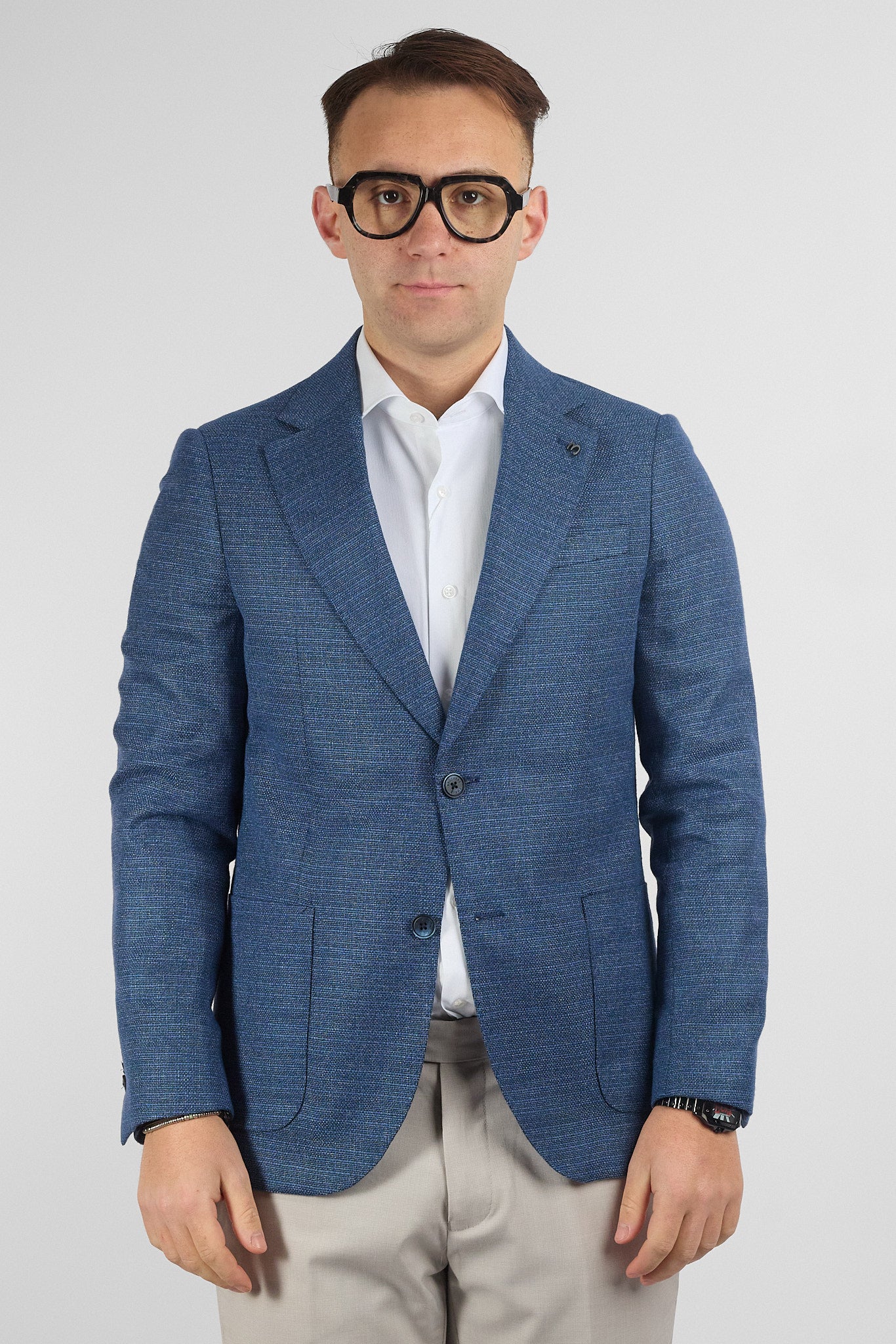 Giacca Lavorata Effetto Canapa EMA06 | Avion