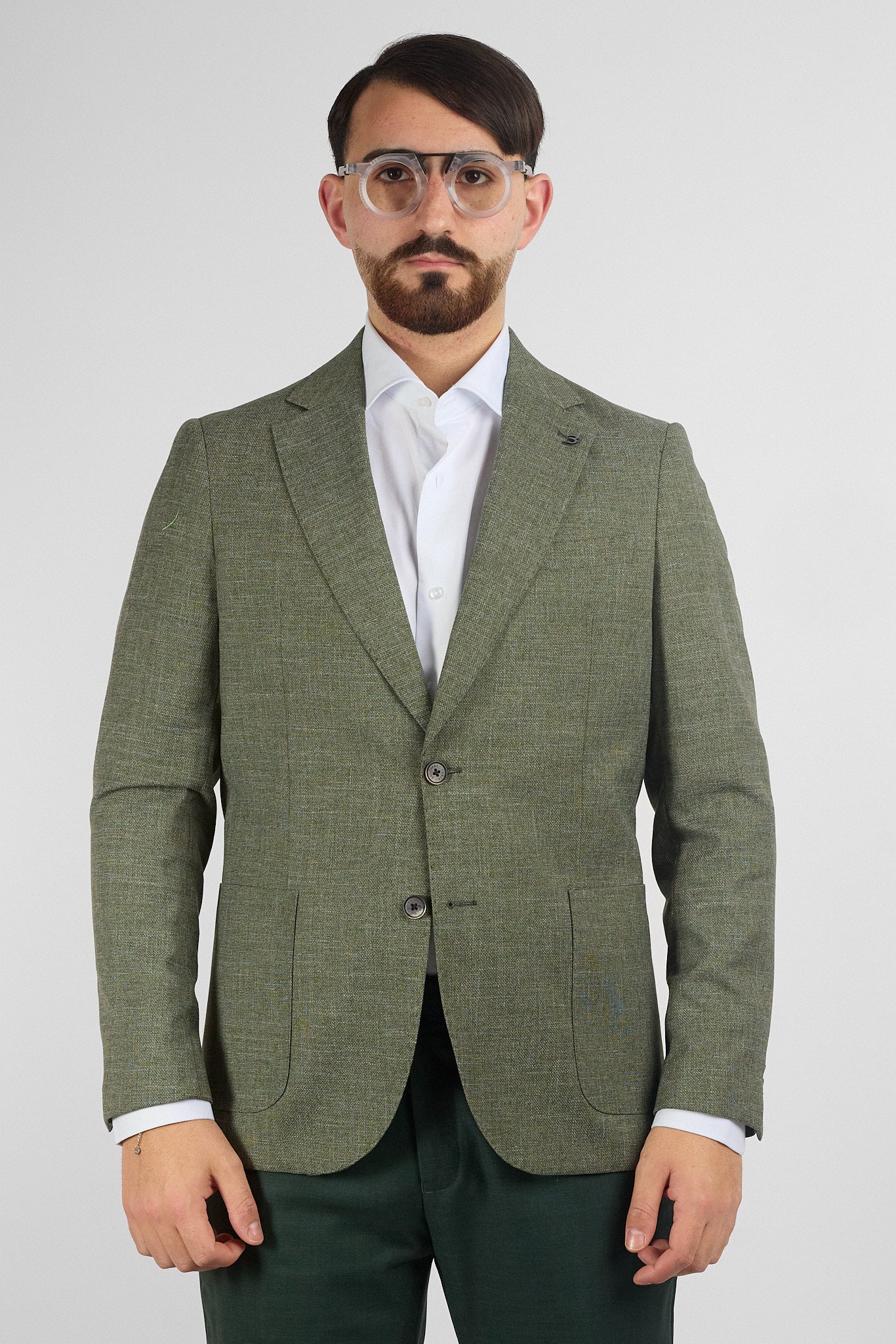 Giacca Lavorata Bring | Verde